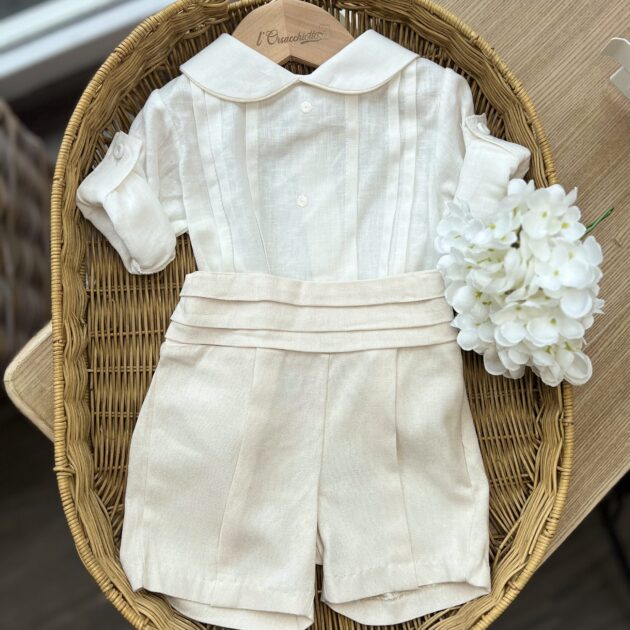 Completo elegante bimbo beige | P16 | PL