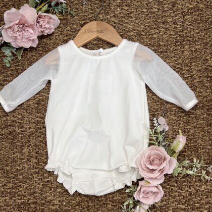Body con manica Tulle | 8135 | TT
