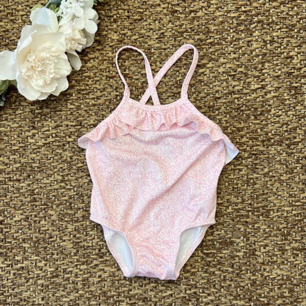 Costume bimba intero rosa | 23816 | CL