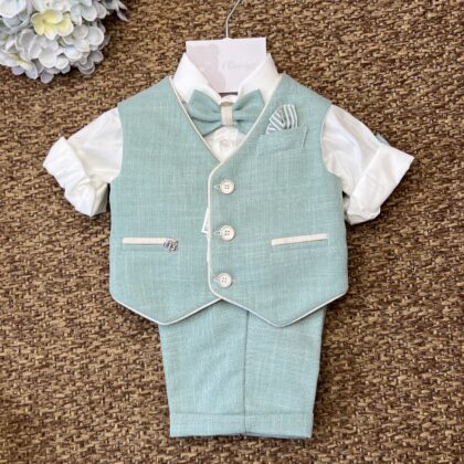 Completo elegante bimbo verde 4Pz | Yamal | LP