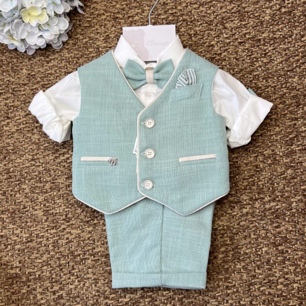 Completo elegante bimbo verde 4Pz | Yamal | LP