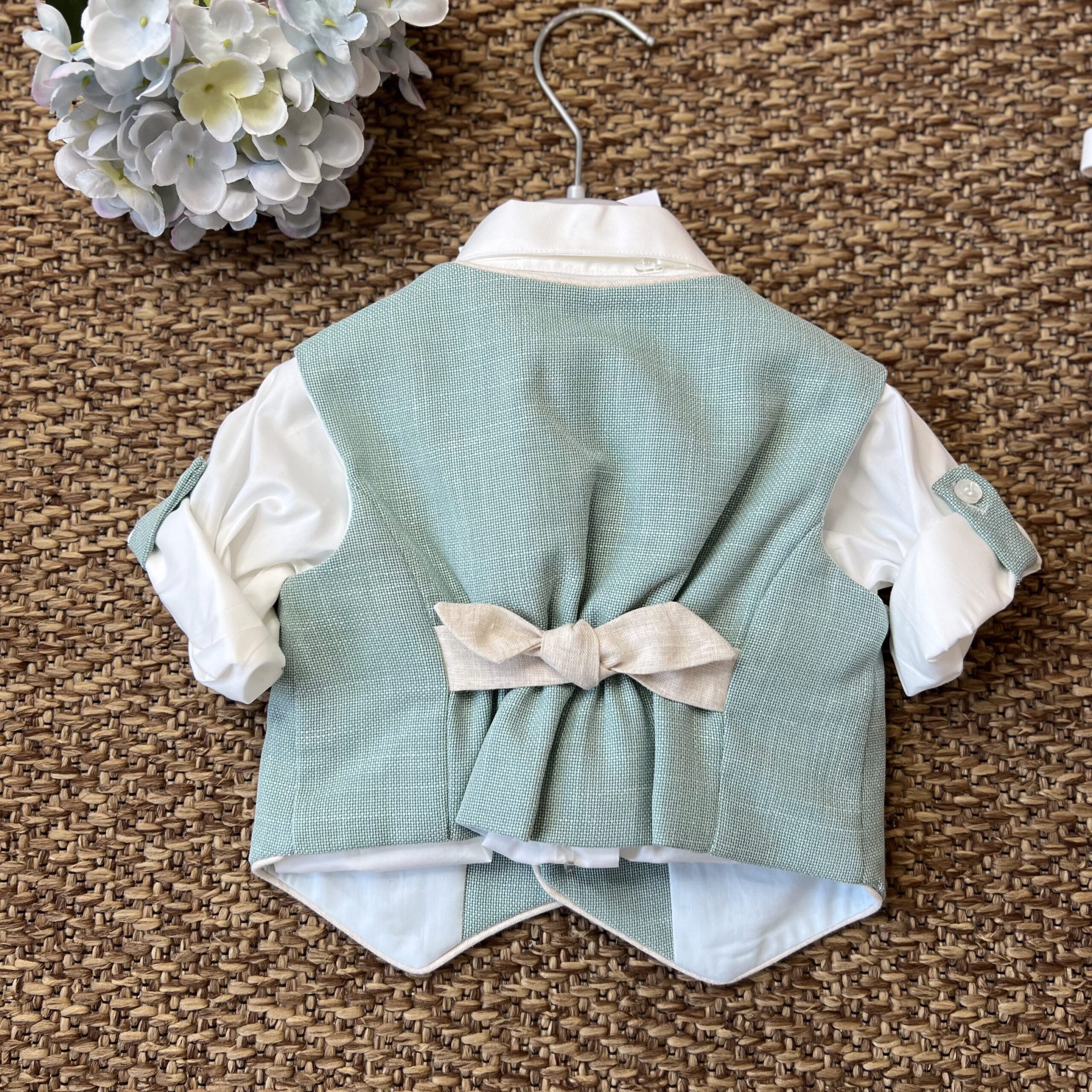 Completo elegante bimbo verde 4Pz | Yamal | LP - immagine 4