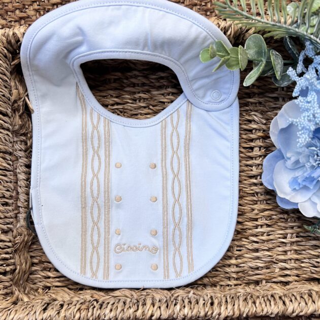Bavetta Celeste e beige | 0426 | CC