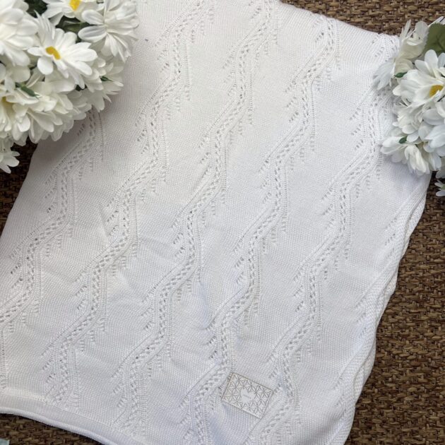 Coperta bamboo bianca | JMKS