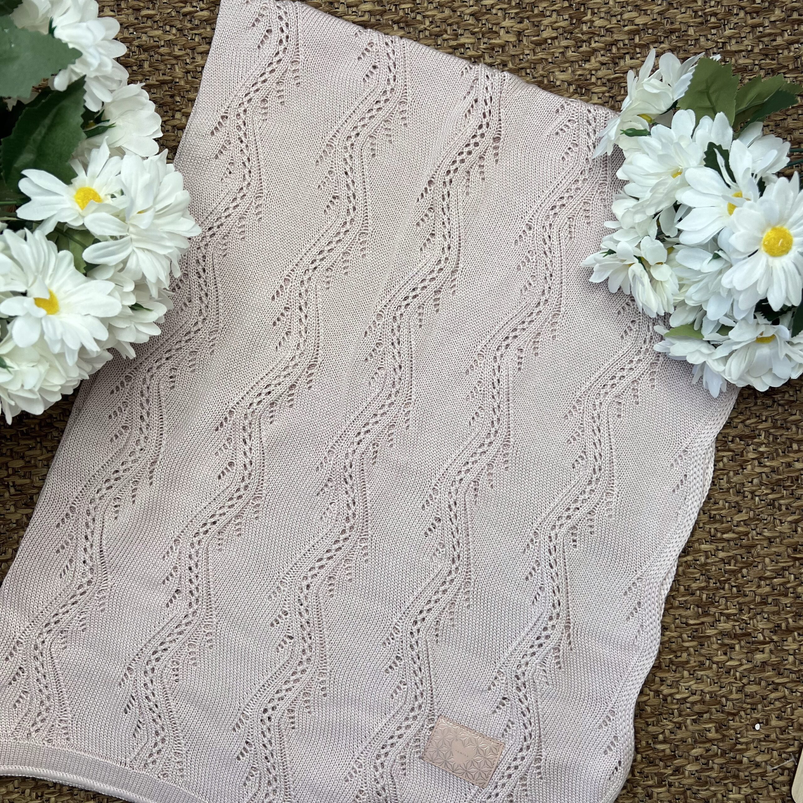 Coperta bamboo cipria | JMKS