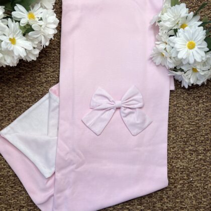 Coperta bimba Jersey Rosa Fiocco | PL