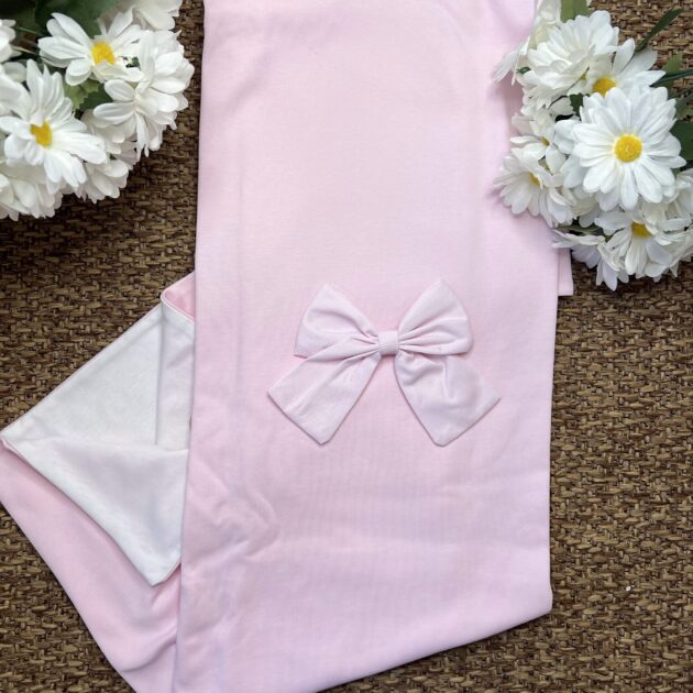 Coperta bimba Jersey Rosa Fiocco | PL