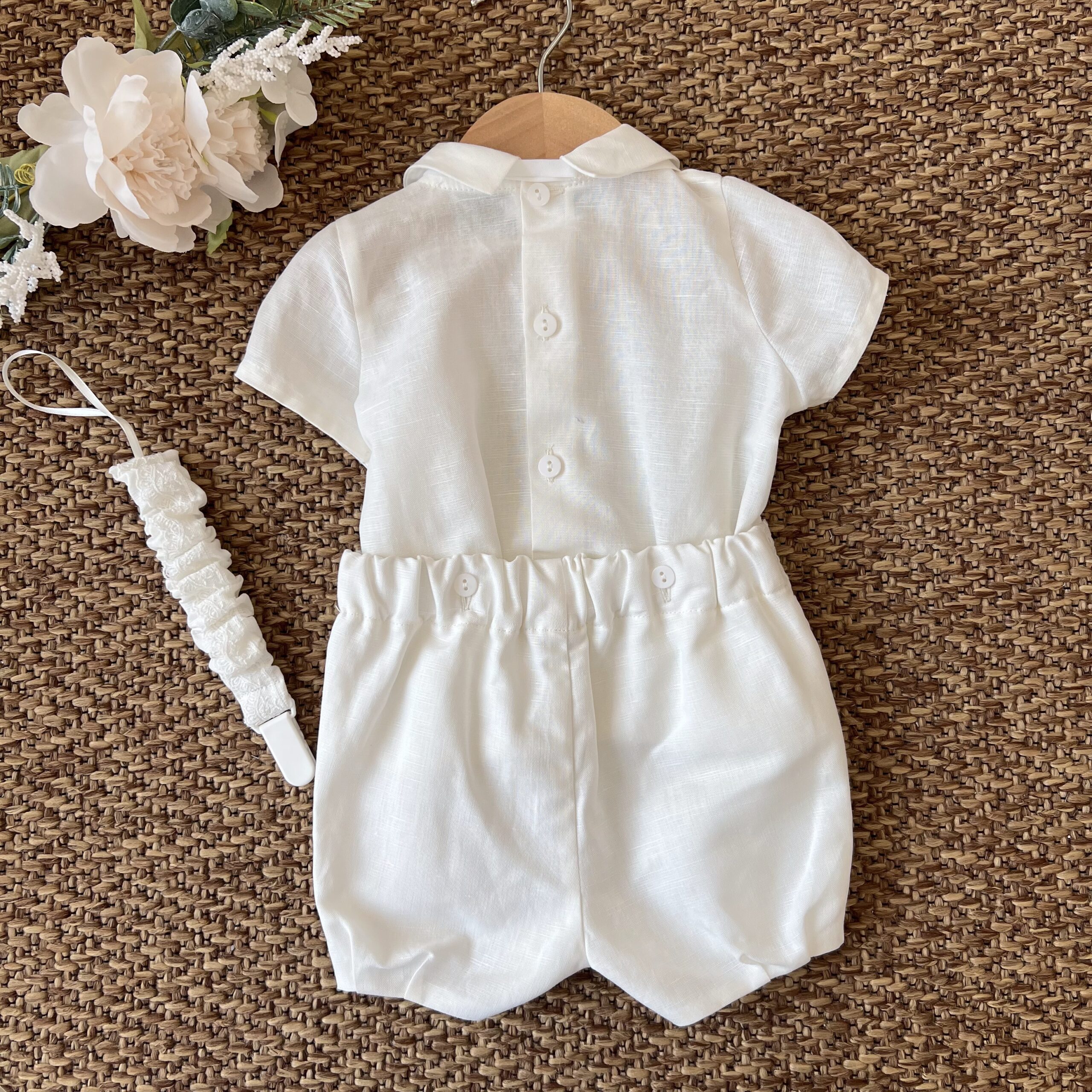 Completo Battesimo bimbo Panna | 6501 | PP - immagine 4