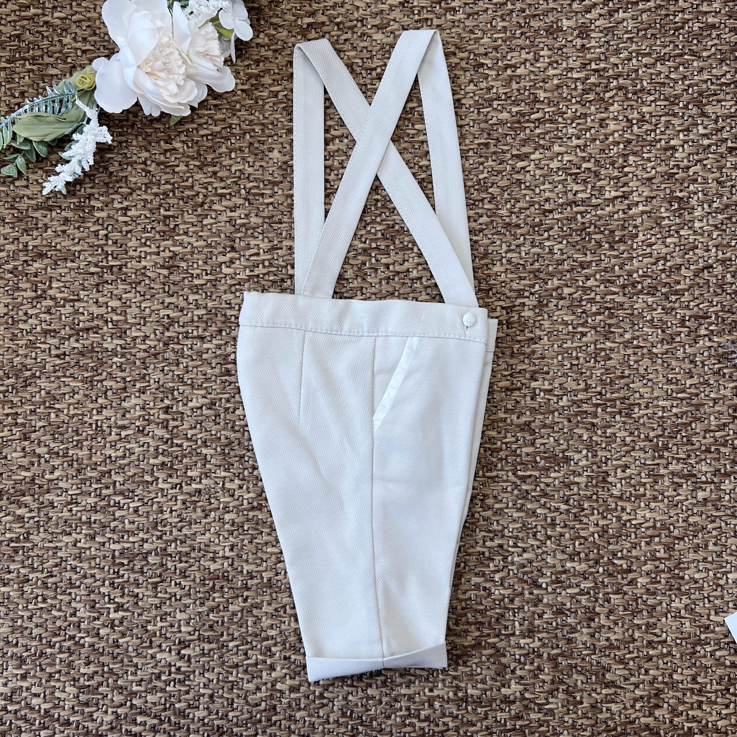 Completo elegante bimbo beige 4Pz | Nico | LP - immagine 4