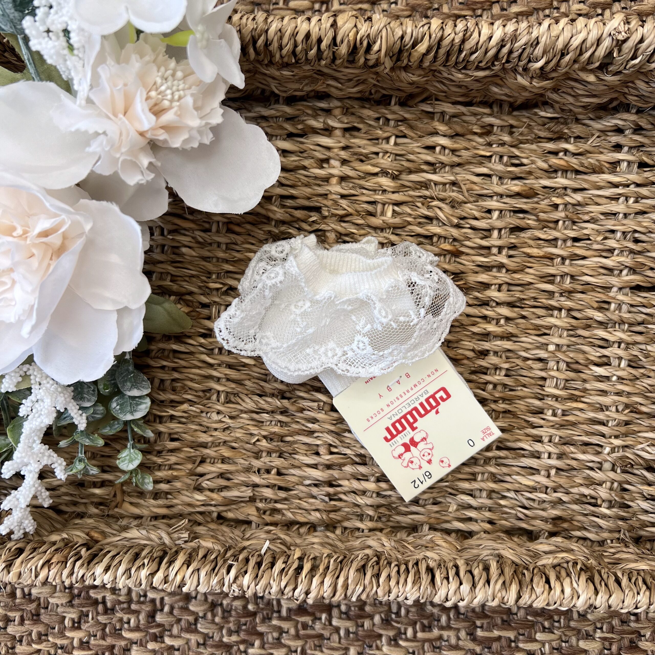 Calza corta volant merletto | 2.490/4 | CN - immagine 3