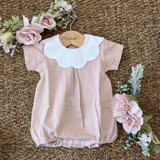 Pagliaccetto Jersey Nuvola Rosa Cipria | PL