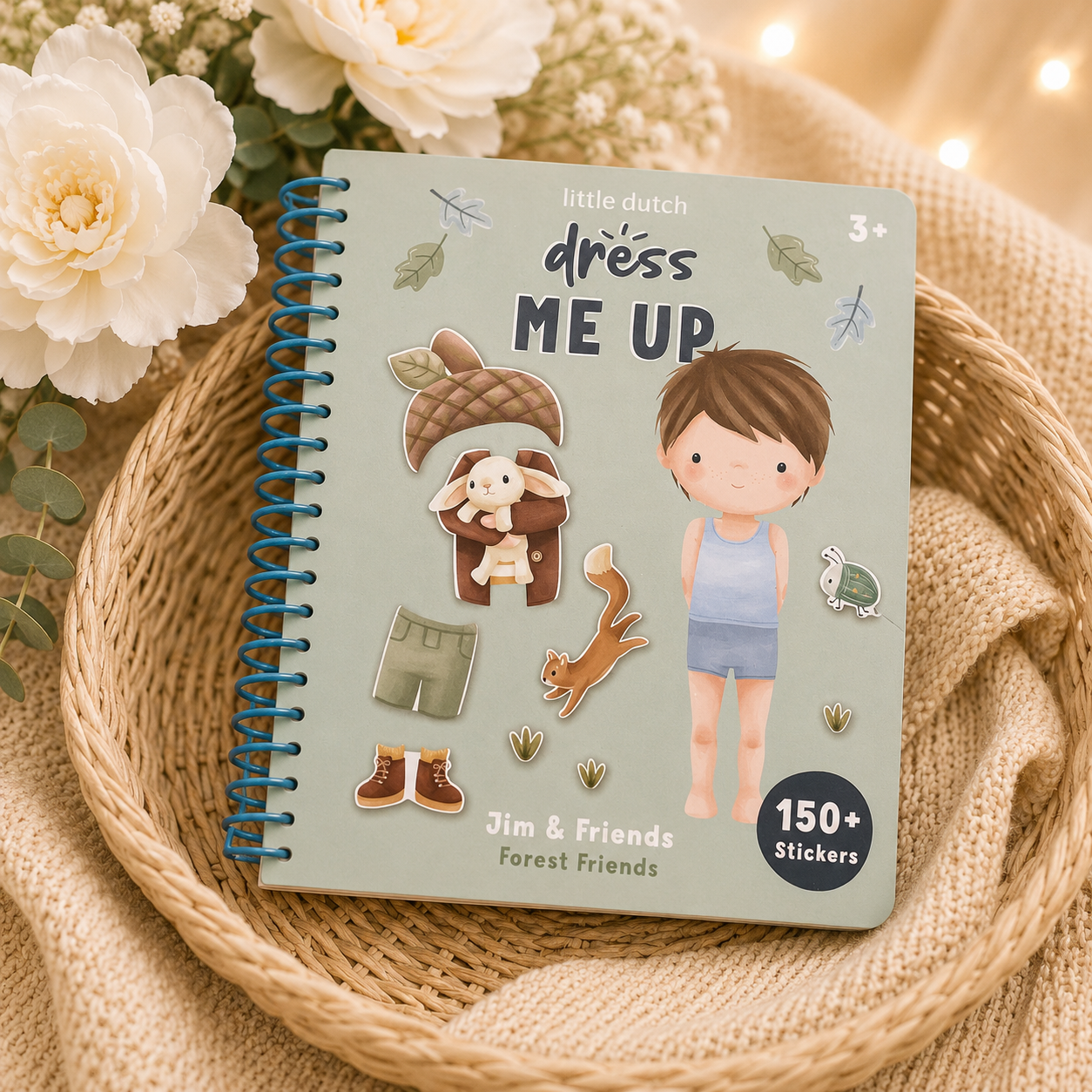 Libro sticker Jim | Little Dutch