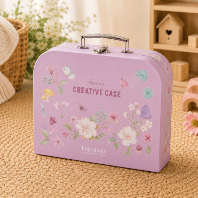 Valigetta creativa rosa | Little Dutch