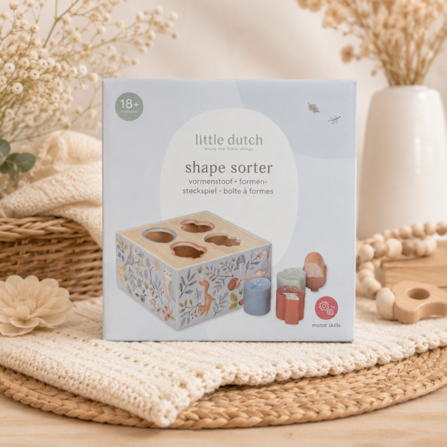 Cubo con forme incastro | Little Dutch