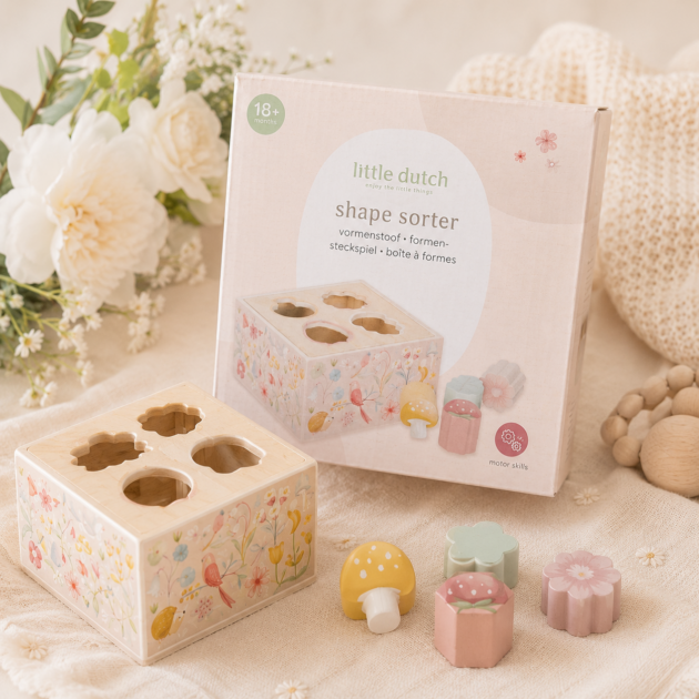 Cubo con forme incastro | Little Dutch