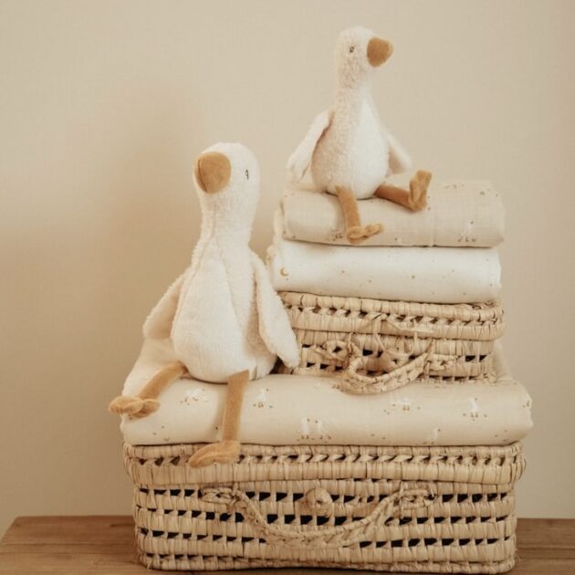 Peluche goose 25cm | Little Dutch