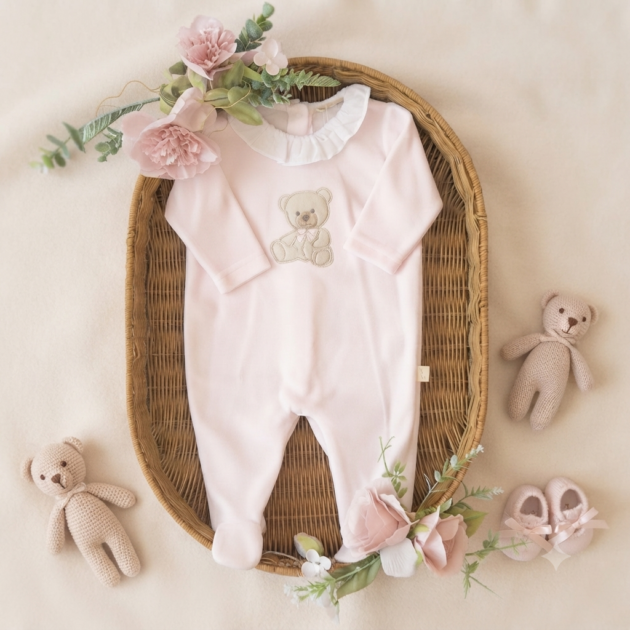 Tutina ciniglia Teddy rosa | ST501G | BBG
