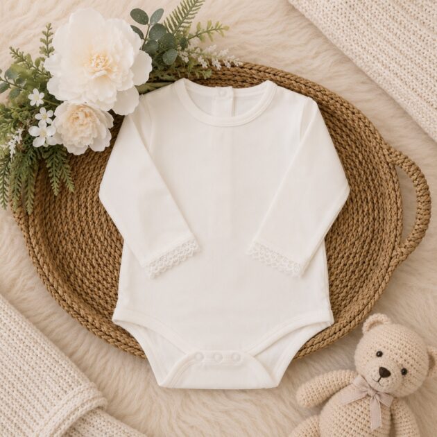Maglia body con merletto | 3H702 | MB