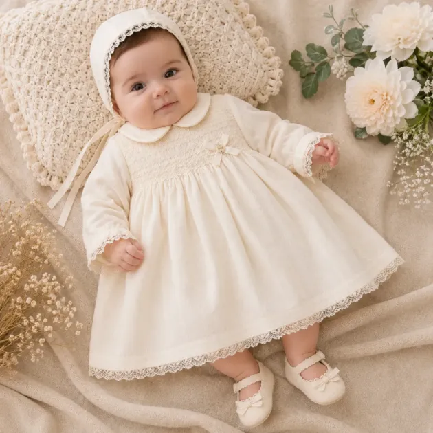 Abito battesimo bimba | 004-0154043 | PZ