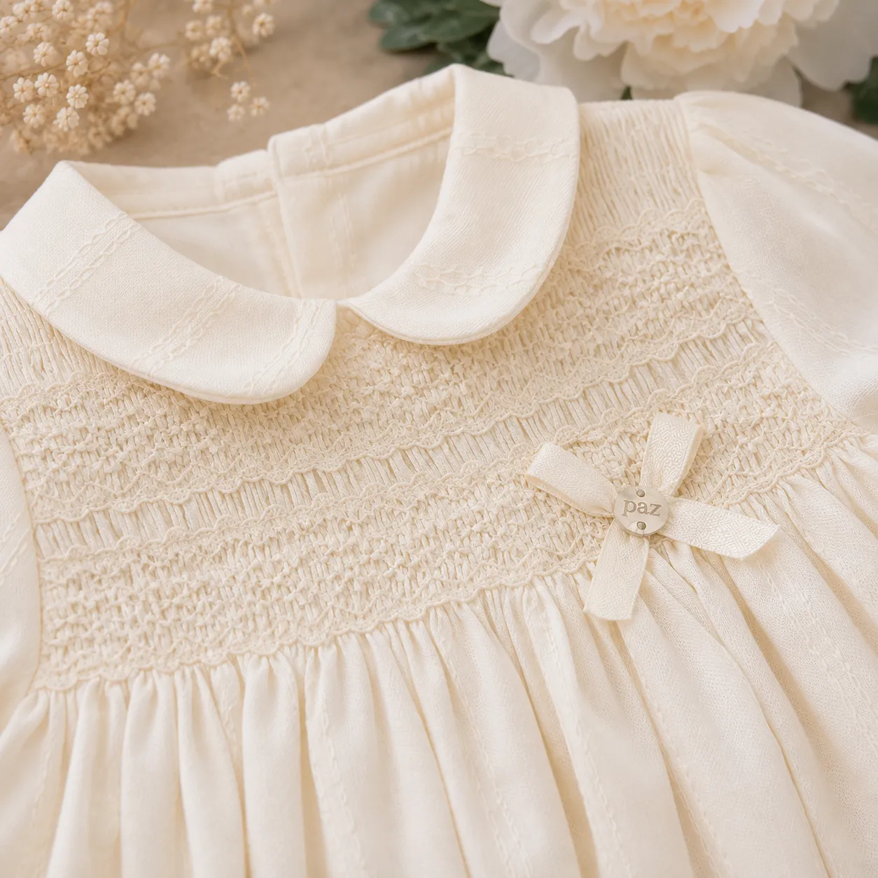 Abito battesimo bimba | 004-0154043 | PZ - immagine 4