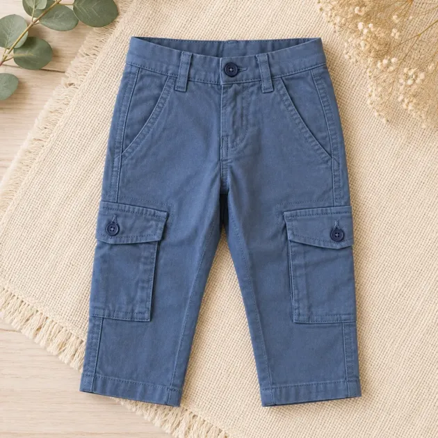 Pantalone bimbo grigio | 0H723 | SB