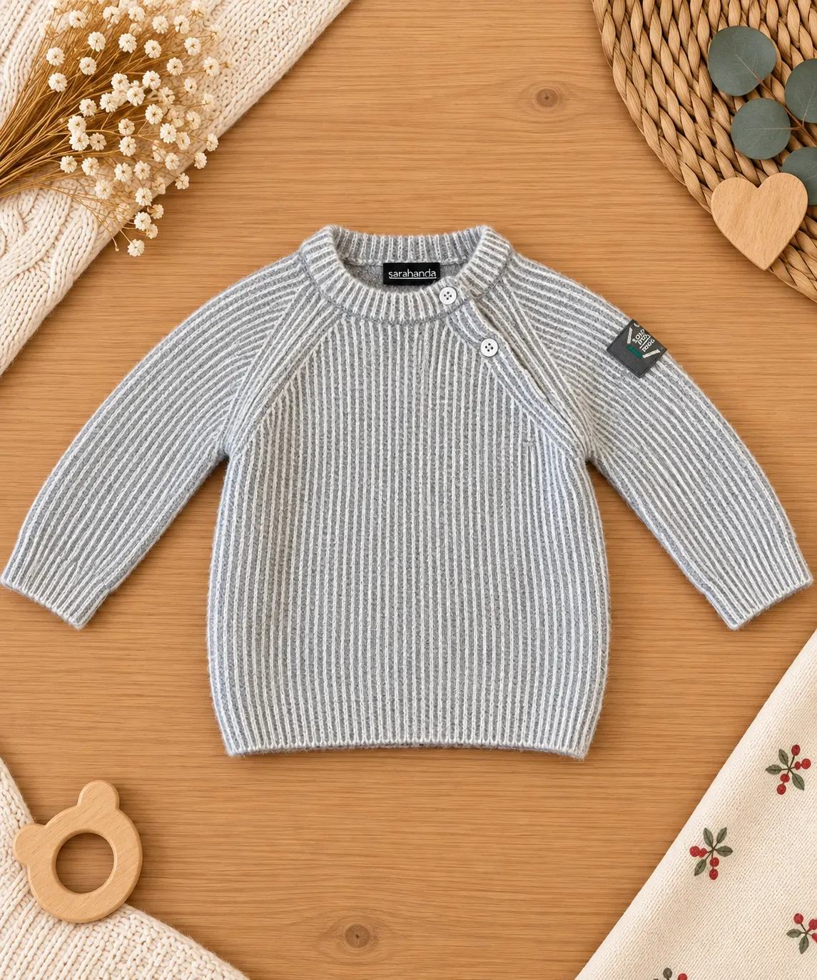 Maglione bimbo grigio | 0H107 | SB