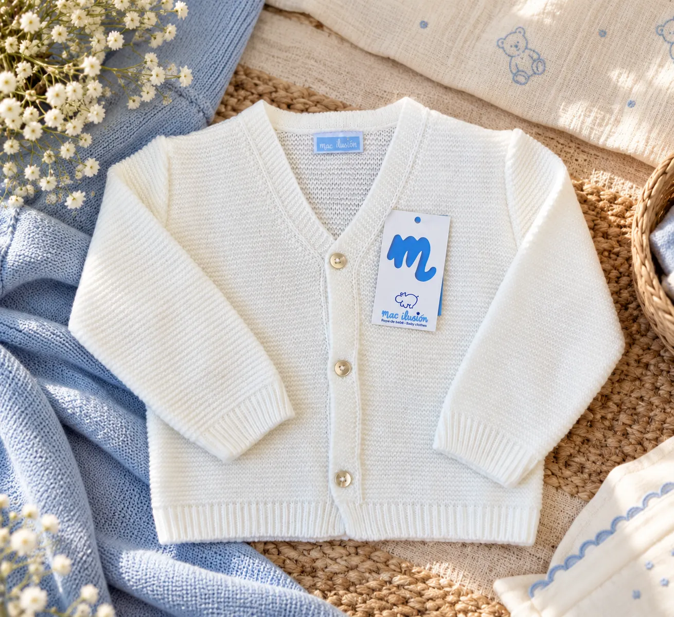 Cardigan bianco | W311 |