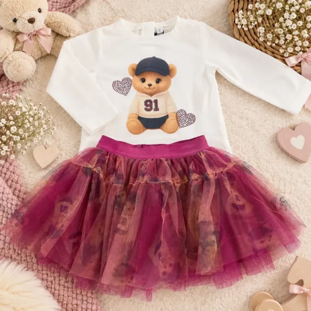 Gonna tulle orsetti