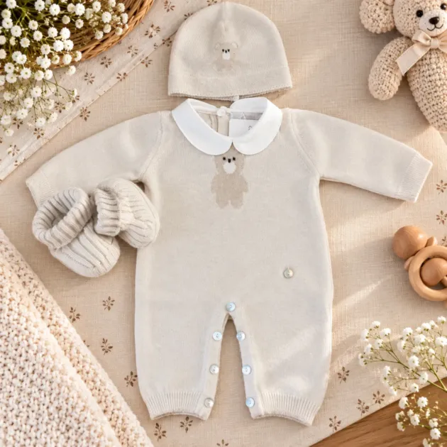 Set nascita neutro con orsetto | 64662 | CC